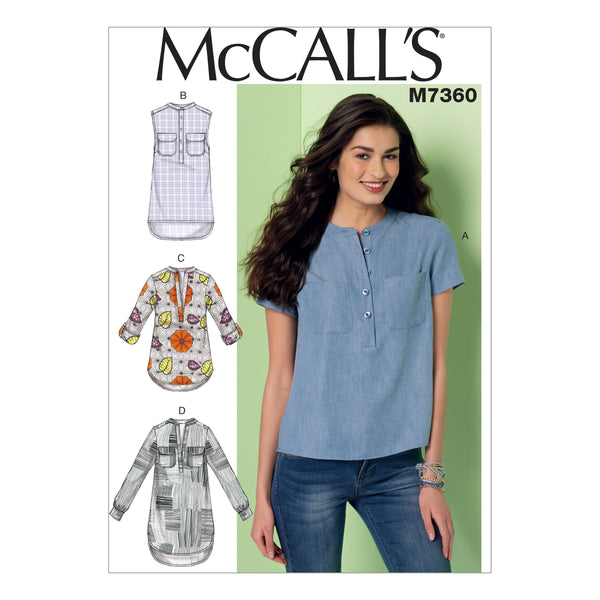 McCall’s Top Sewing Pattern M7360