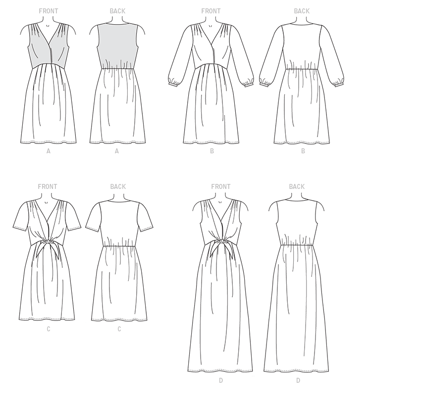 McCall’s Dress Sewing Pattern M7381