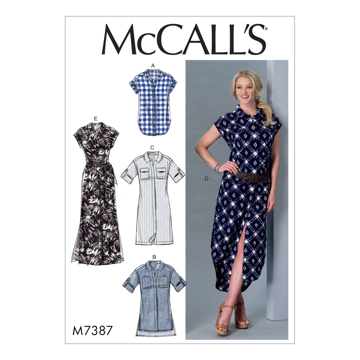 McCall’s Dress Sewing Pattern M7387