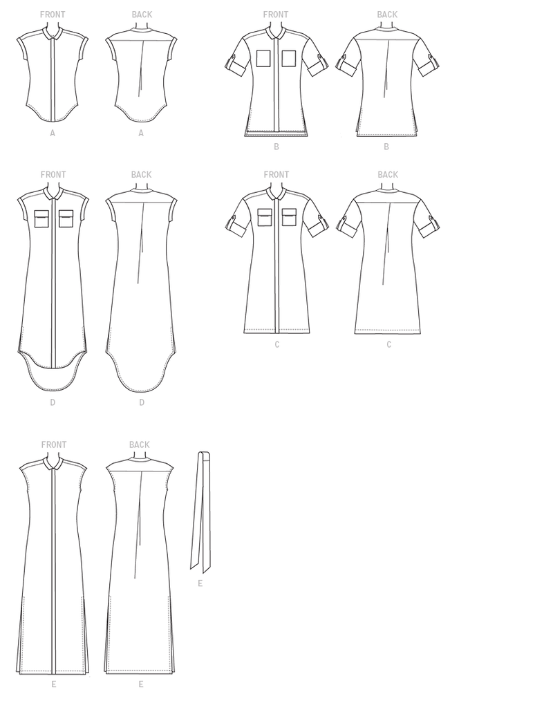 McCall’s Dress Sewing Pattern M7387