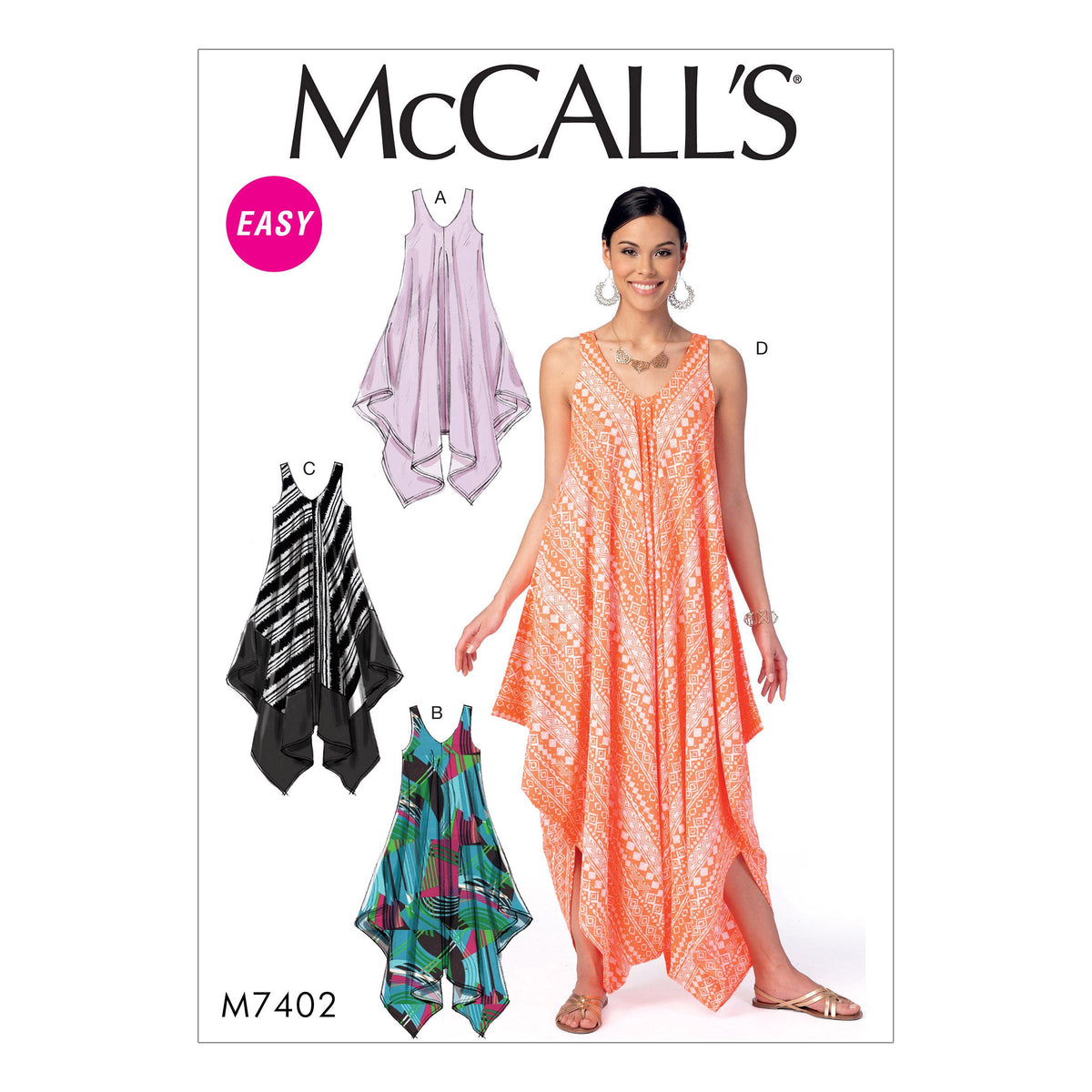McCall’s Dress Sewing Pattern M7402