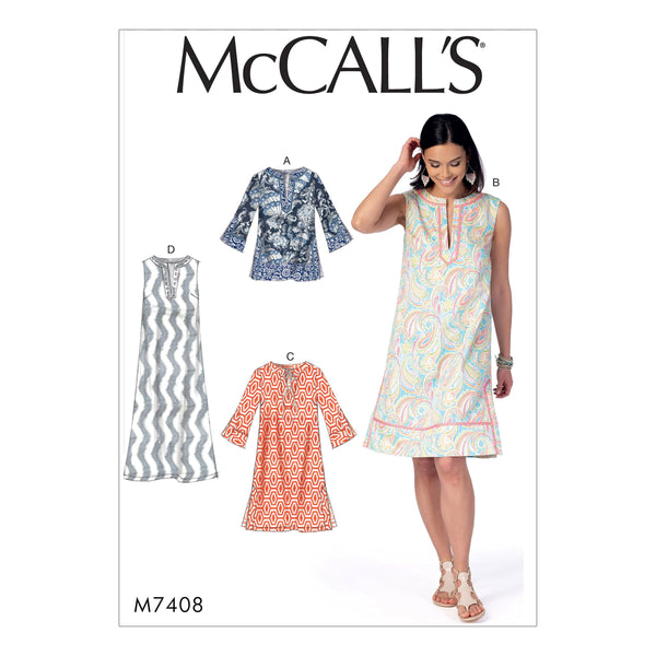 McCall’s Dress Sewing Pattern M7408