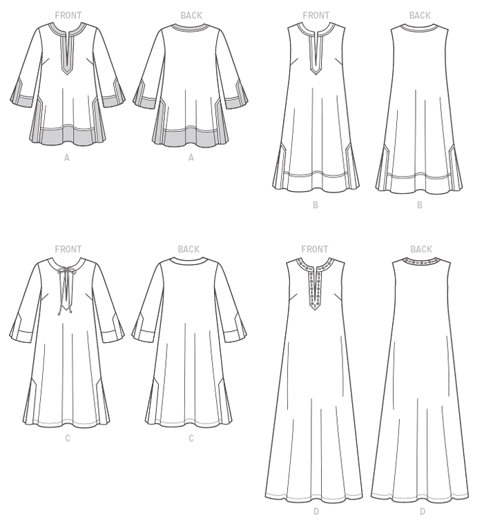 McCall’s Dress Sewing Pattern M7408