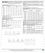 McCall’s Casual Sewing Pattern M7459