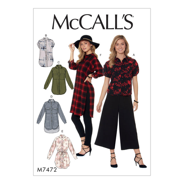 McCall’s Top Sewing Pattern M7472