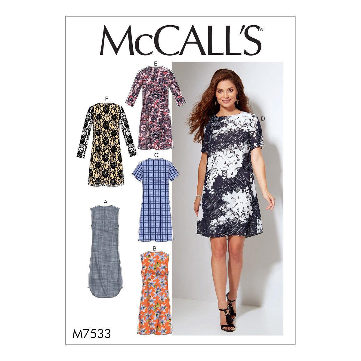 McCall’s Dress Sewing Pattern M7533
