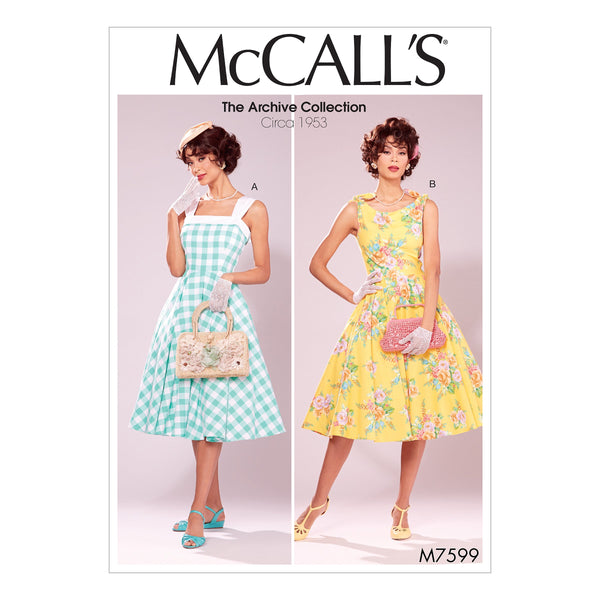 McCall’s Dress Sewing Pattern M7599