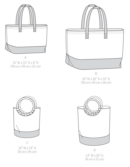 McCall’s Totes&Bags Sewing Pattern M7611