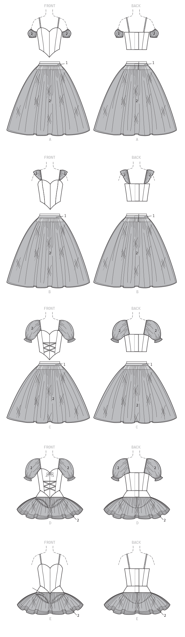 McCall’s Costumes Sewing Pattern M7615