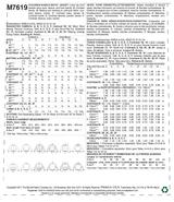 McCall’s Jacket Sewing Pattern M7619