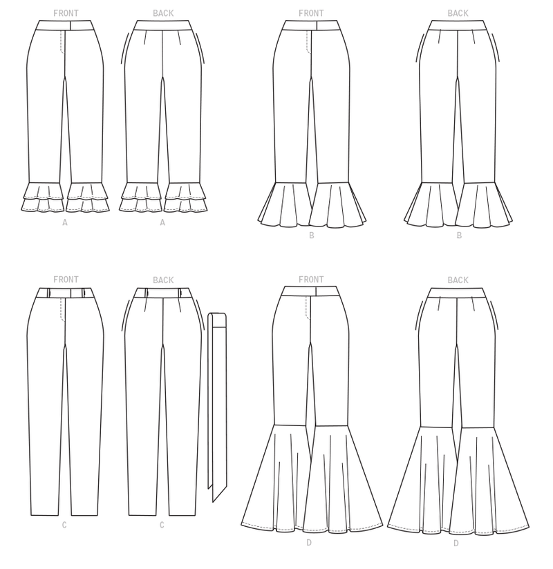 McCall’s Pants Sewing Pattern M7690