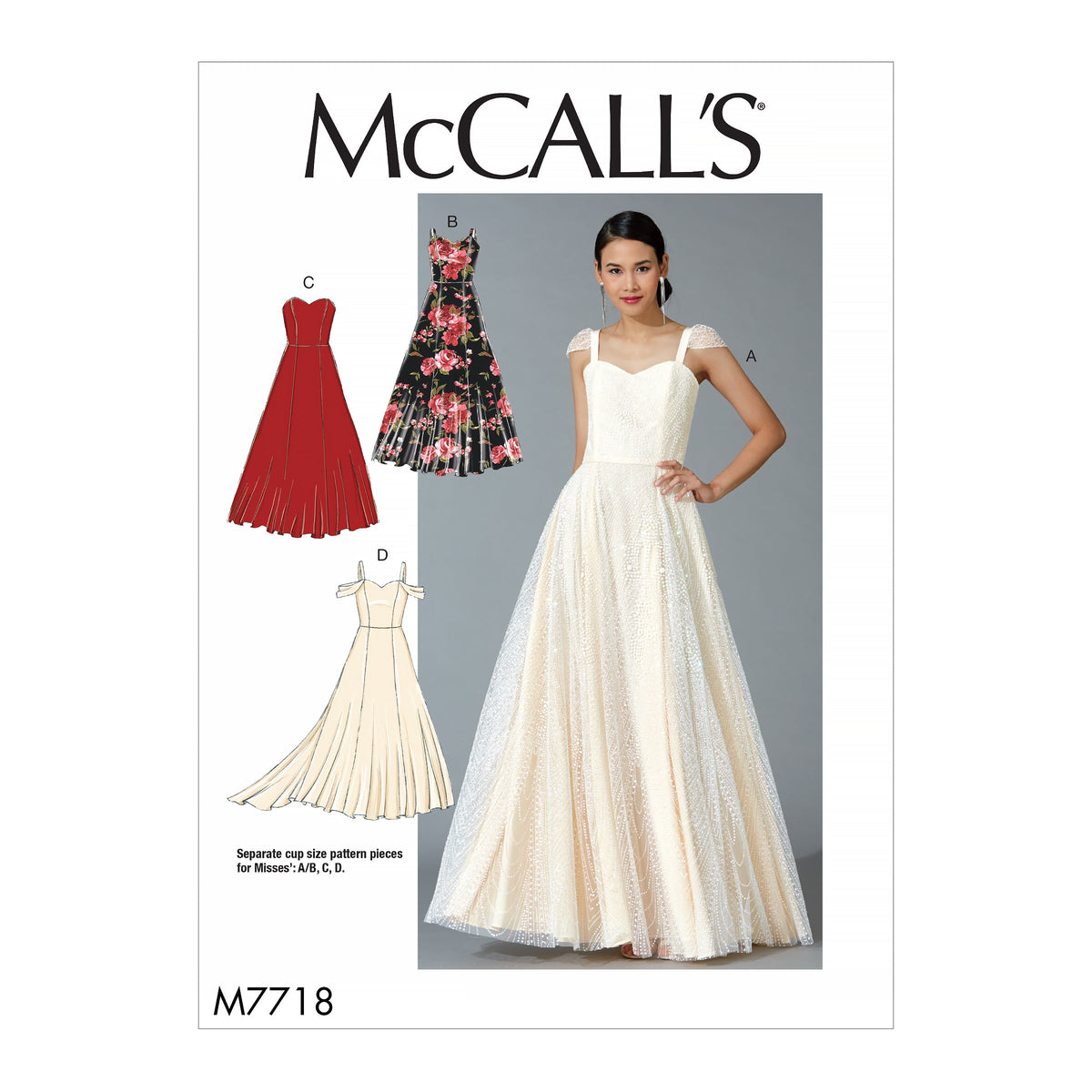 McCall’s Spec Occasion Sewing Pattern M7718