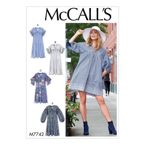 McCall’s Dress Sewing Pattern M7742