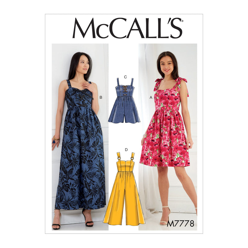 McCall’s Dress Sewing Pattern M7778