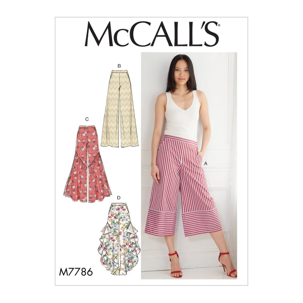 McCall’s Pants Sewing Pattern M7786