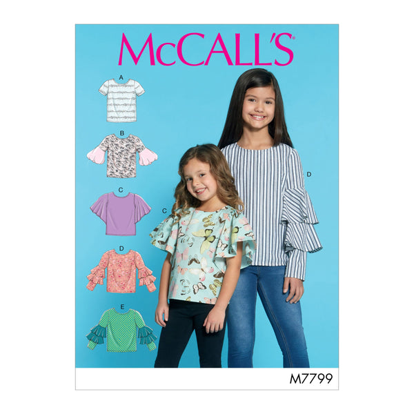 McCall’s Top Sewing Pattern M7799