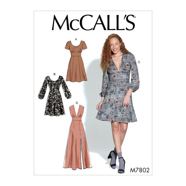 McCall’s Dress Sewing Pattern M7802