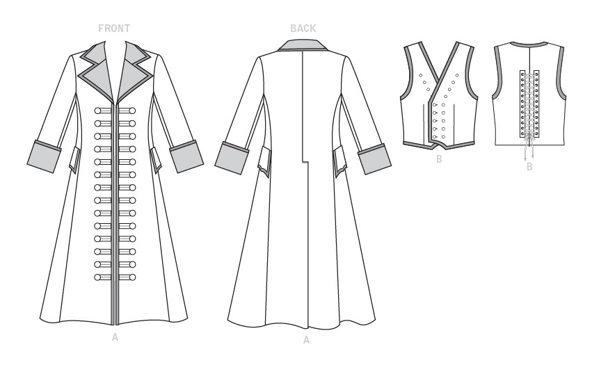 McCall’s Costumes Sewing Pattern M7821