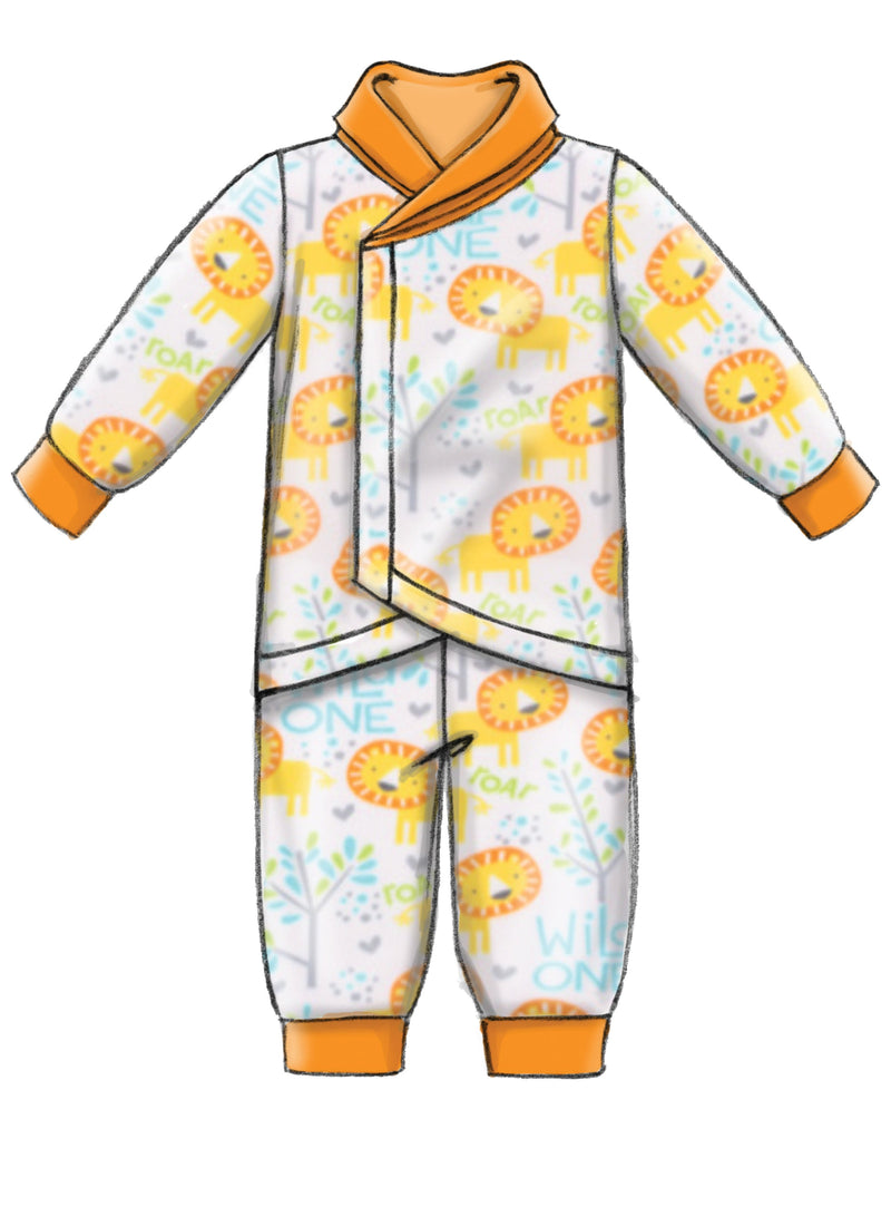 McCall’s Baby Sportswear Sewing Pattern M7827