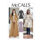 McCall’s Miss Pls Petite Coat Sewing Pattern M7848