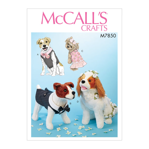 McCall’s Undefined Pet Sewing Pattern M7850
