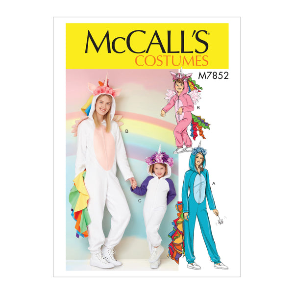 McCall’s Misses & Kids Costume Sewing Pattern M7852