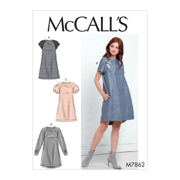 McCall’s Misses Dress Sewing Pattern M7862