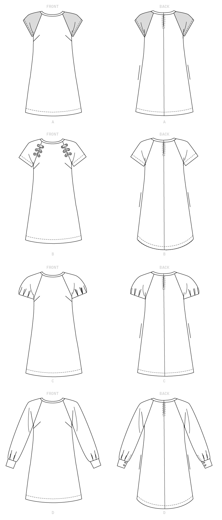 McCall’s Misses Dress Sewing Pattern M7862
