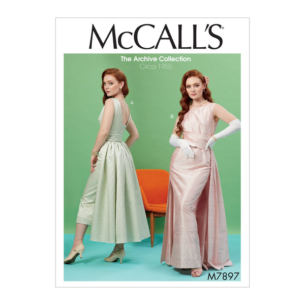 McCall’s Misses Dress Sewing Pattern M7897