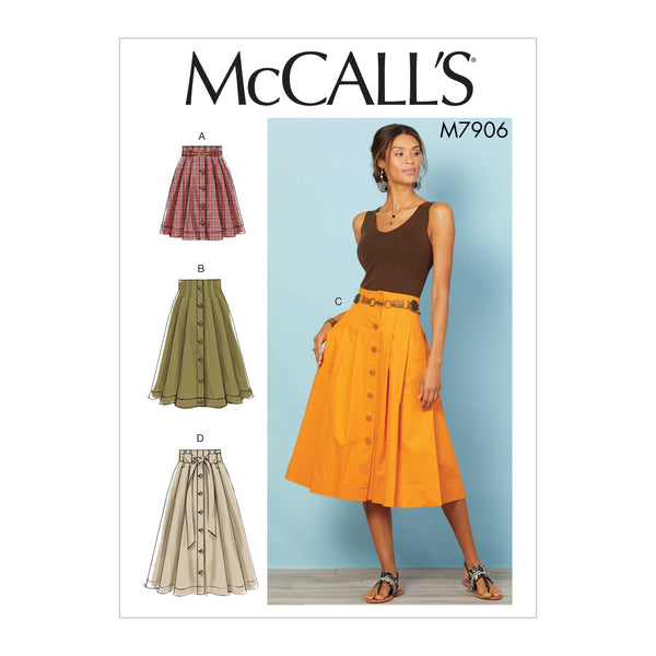 McCall’s Misses Skirt / Pants Sewing Pattern M7906