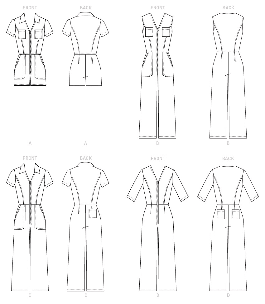 McCall’s Misses Sportswear Sewing Pattern M7908