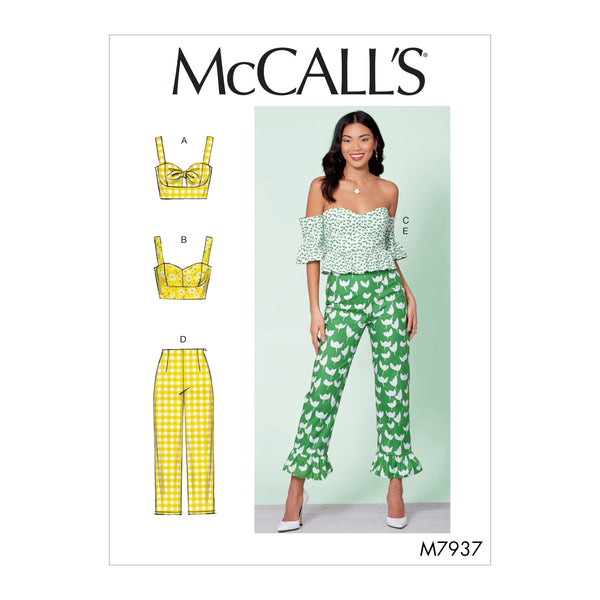 McCall’s Misses Sportswear Sewing Pattern M7937