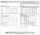 McCall’s Miss & Child Sportwear Sewing Pattern M7942
