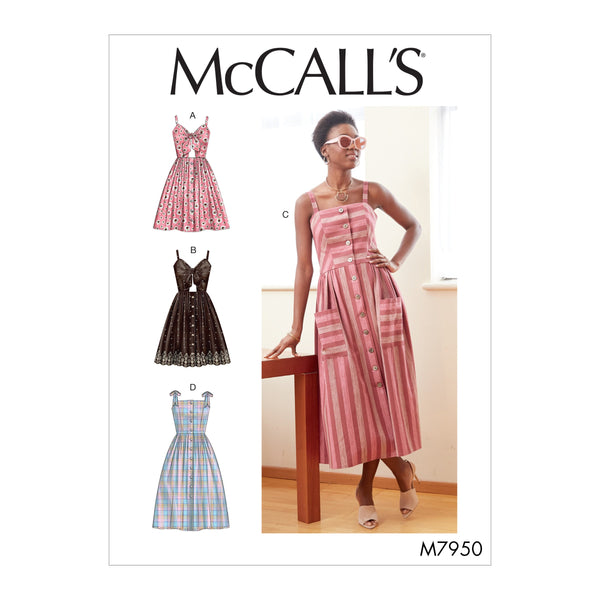 McCall’s Misses Dress Sewing Pattern M7950