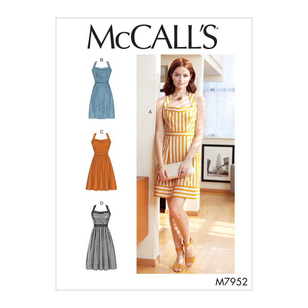 McCall’s Misses Dress Sewing Pattern M7952