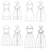 McCall’s Misses Dress Sewing Pattern M7952