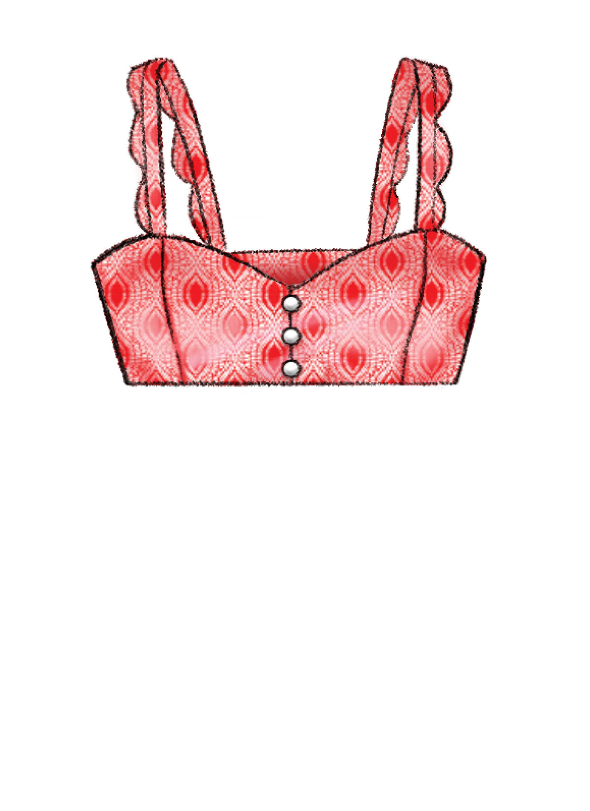 McCall’s Misses Top / Vest Sewing Pattern M7958