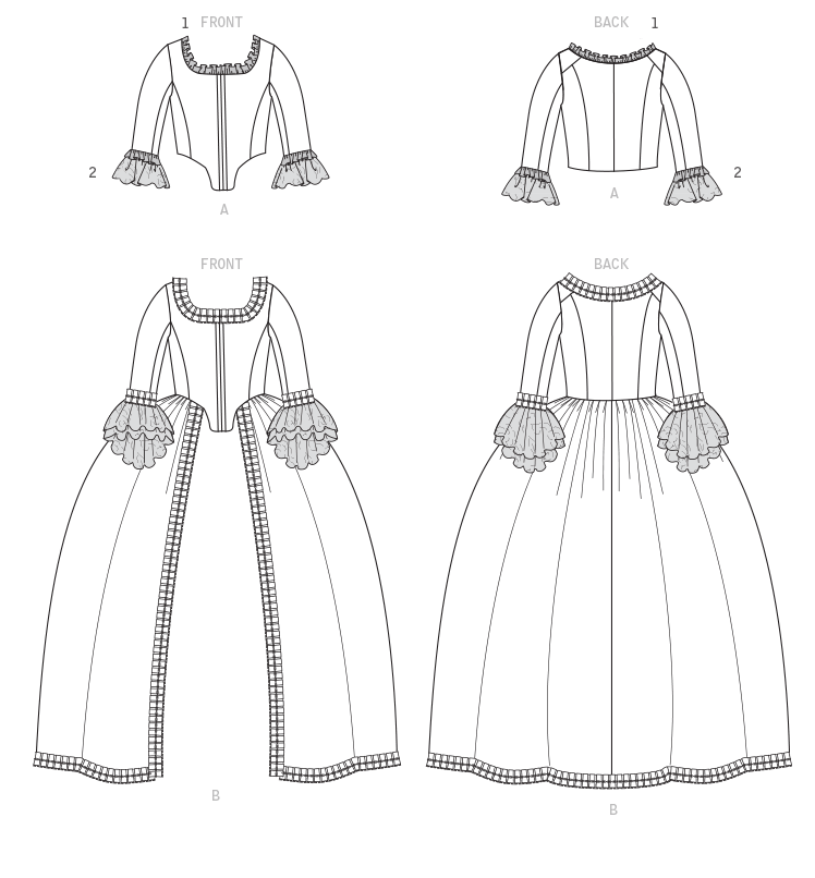 McCall’s Misses Costume Sewing Pattern M7965