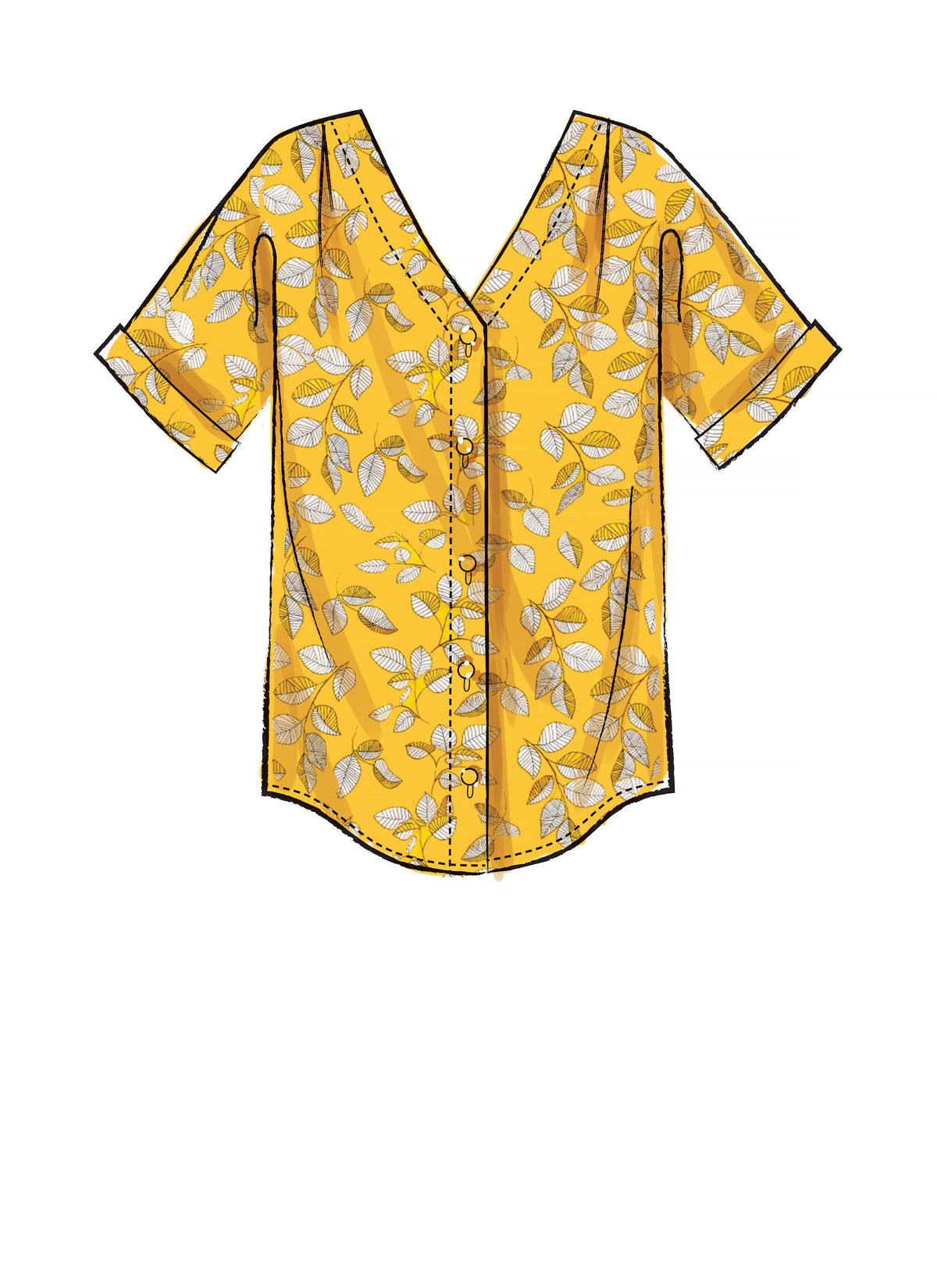 McCall’s Misses Tops Sewing Pattern M7976