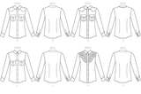 McCall’s Unisex Shirts Sewing Pattern M7980