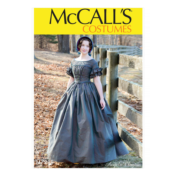 McCall’s Misses Costume Sewing Pattern M7988