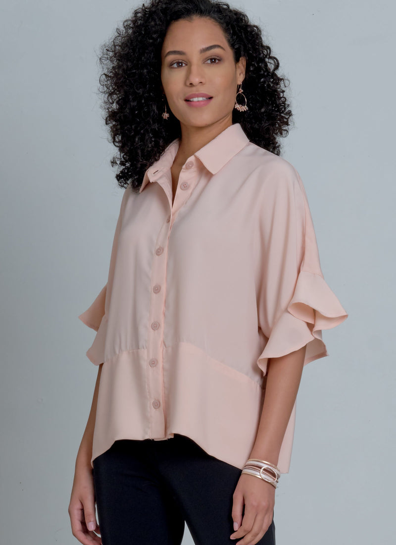 McCall’s Misses Tops Sewing Pattern M8001