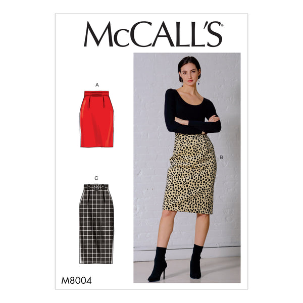 McCall’s Misses Skirts Sewing Pattern M8004