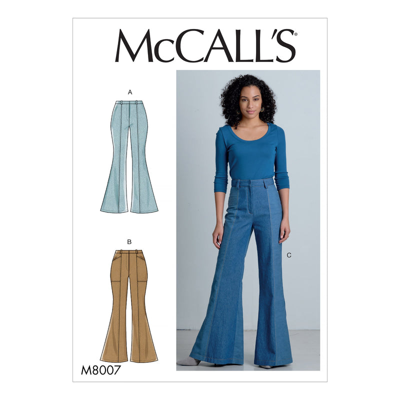 McCall’s Misses Pants Sewing Pattern M8007