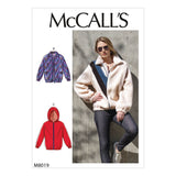 McCall’s Misses Jacket Sewing Pattern M8019