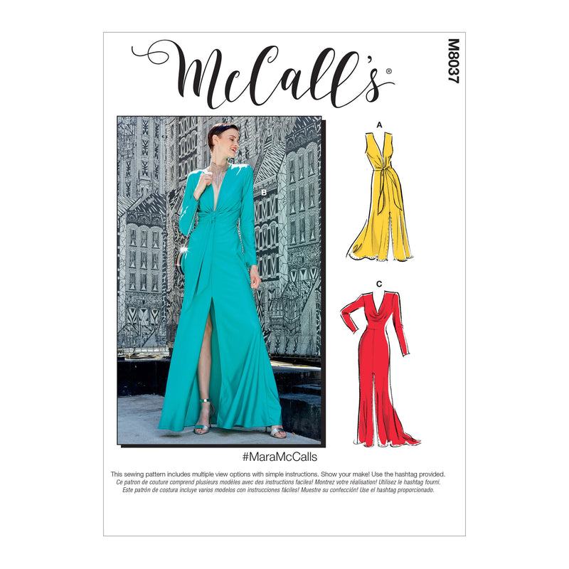 McCall’s Misses Spec Occasion Sewing Pattern M8037