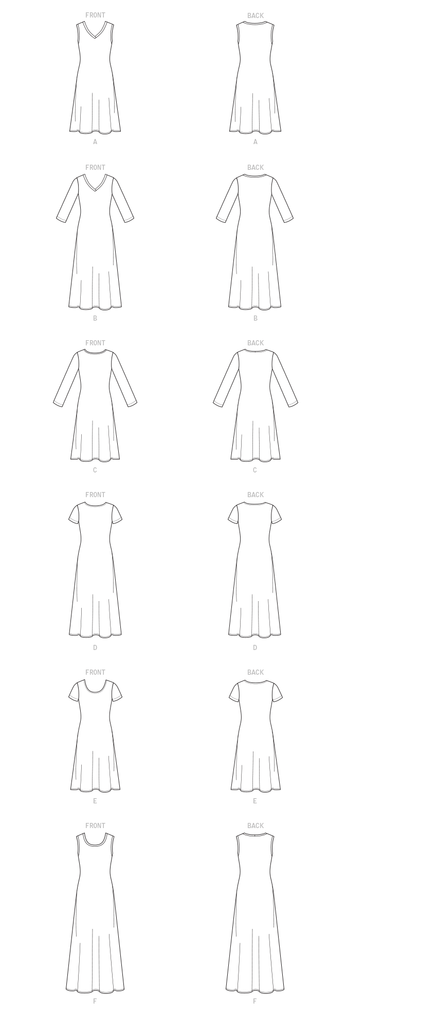 McCall’s Misses Dress Sewing Pattern M8064
