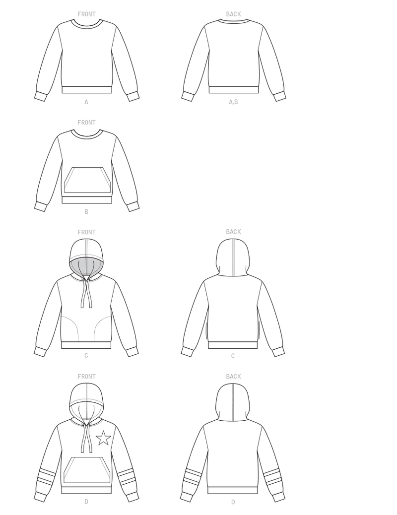 McCall’s Unisex Top / Vest Sewing Pattern M8070