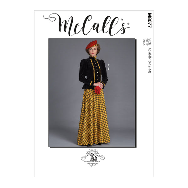 McCall’s Misses Costume Sewing Pattern M8077