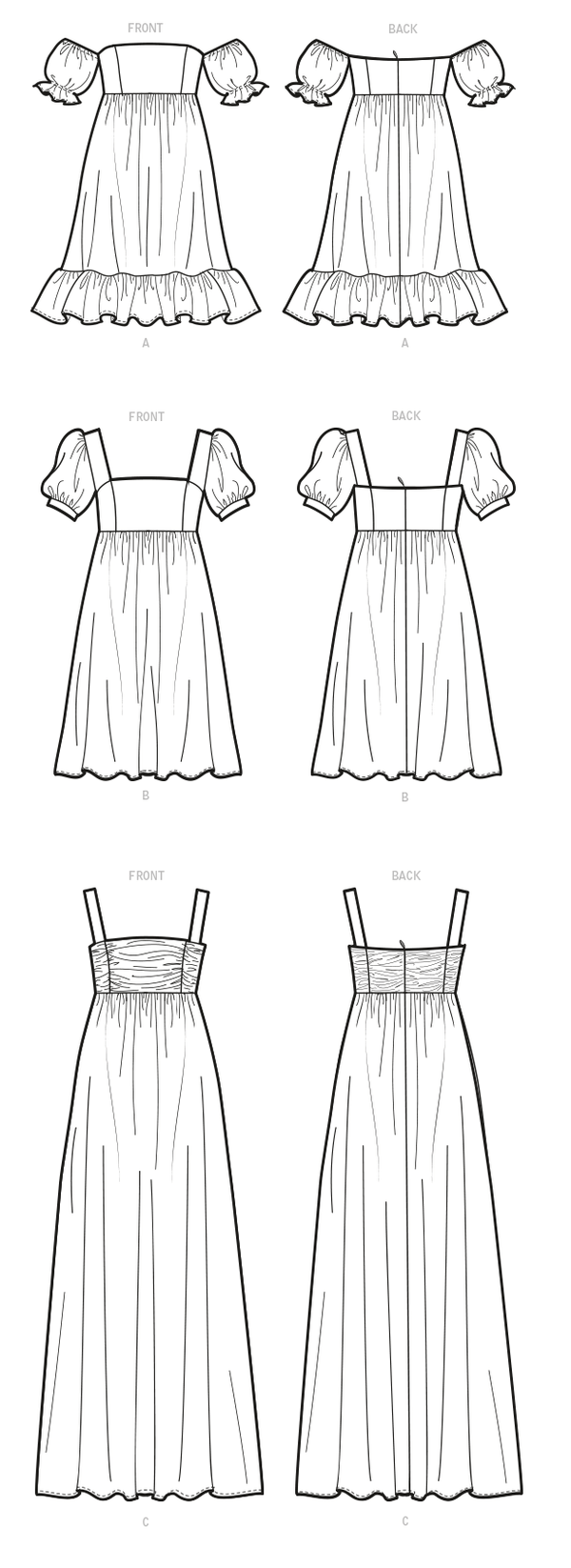 McCall’s Misses Dress Sewing Pattern M8108